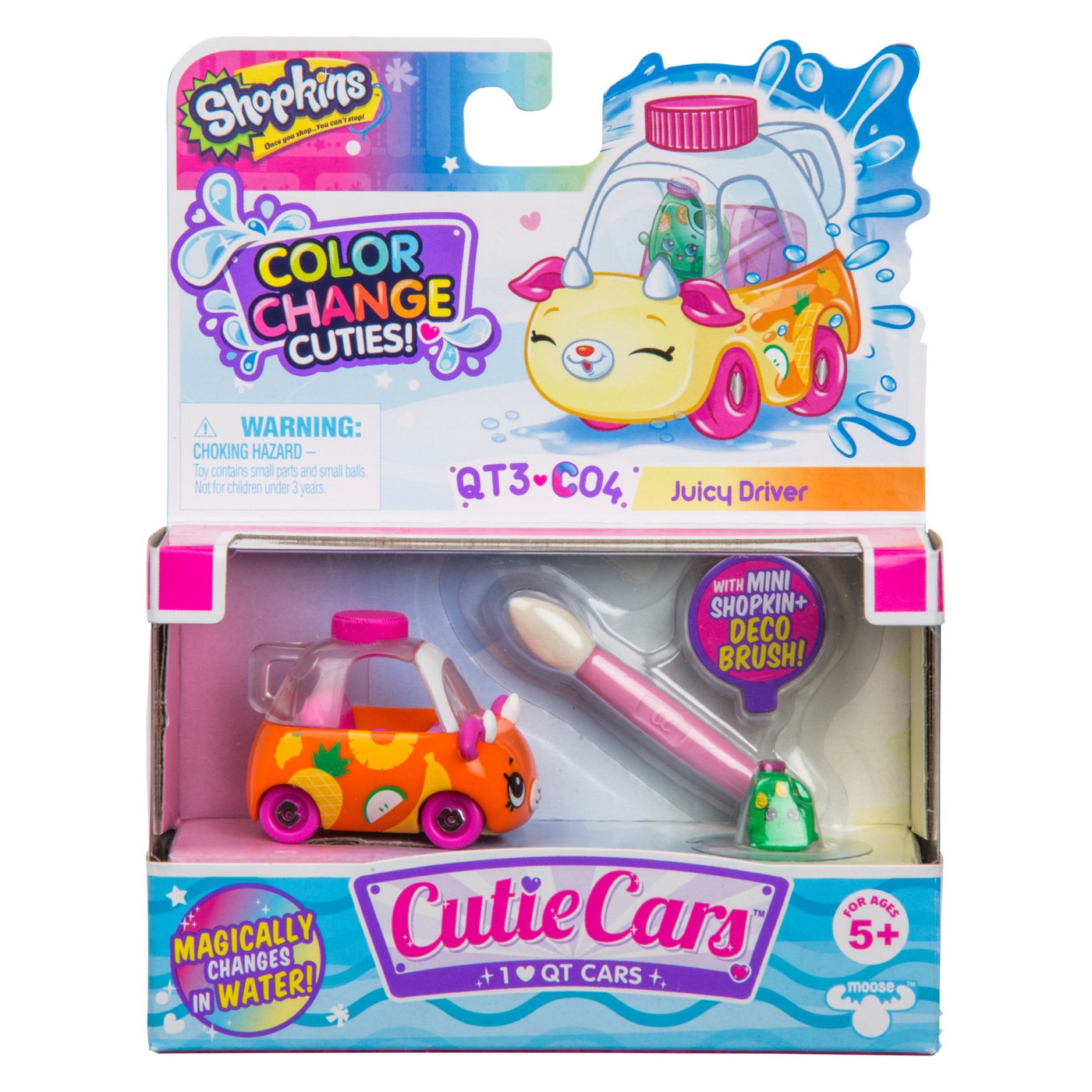 Меняющая цвет машинка Cutie Cars - Juicy Driver