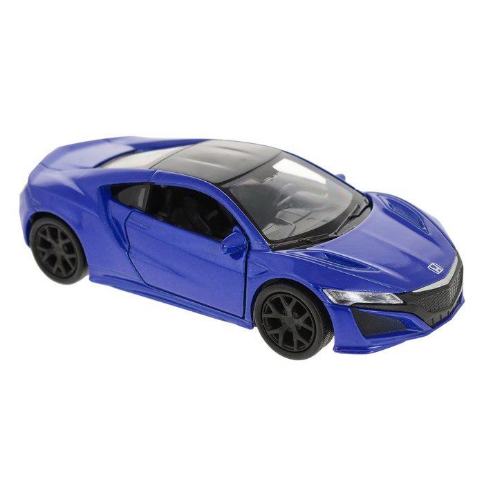 Коллекционная модель машины Honda NSX, синяя, 1:34-39