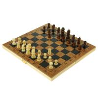 Набор настольных игр 3 в 1 "Шашки, шахматы, нарды"