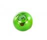 Детский мяч "Смайлики", зеленый, 23 см
