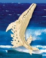 Сборная деревянная модель "Горбатый кит"