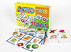 Лото для малышей "10 игр в одной коробке"