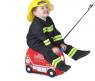 Детский чемодан на колесиках "Пожарный Фрэнк"