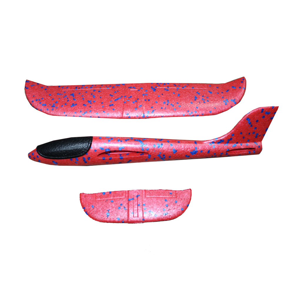 Самолет-планер, розовый, 48 см