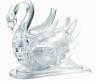 Кристальный 3D-пазл "Лебедь", белый, 44 элемента