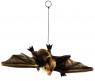 Мягкая игрушка "Летучая мышь", парящая, коричневая, 37 см