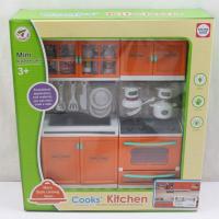 Игровой набор Cooks' Kitchen - Кухня с посудой (свет)