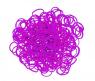 Набор резинок для плетения браслетов Neon Purple, фиолетовые, 600 шт.
