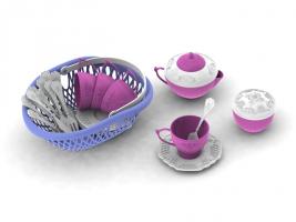 Набор посуды "Чайный сервиз", 23 предмета