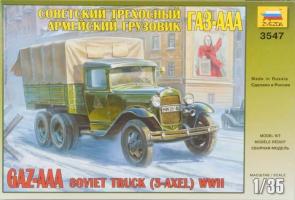 Модель для сборки "Советский трехосный армейский грузовик "ГАЗ-ААА", 1:35
