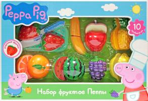 Набор фруктов Peppa Pig, 10 предметов