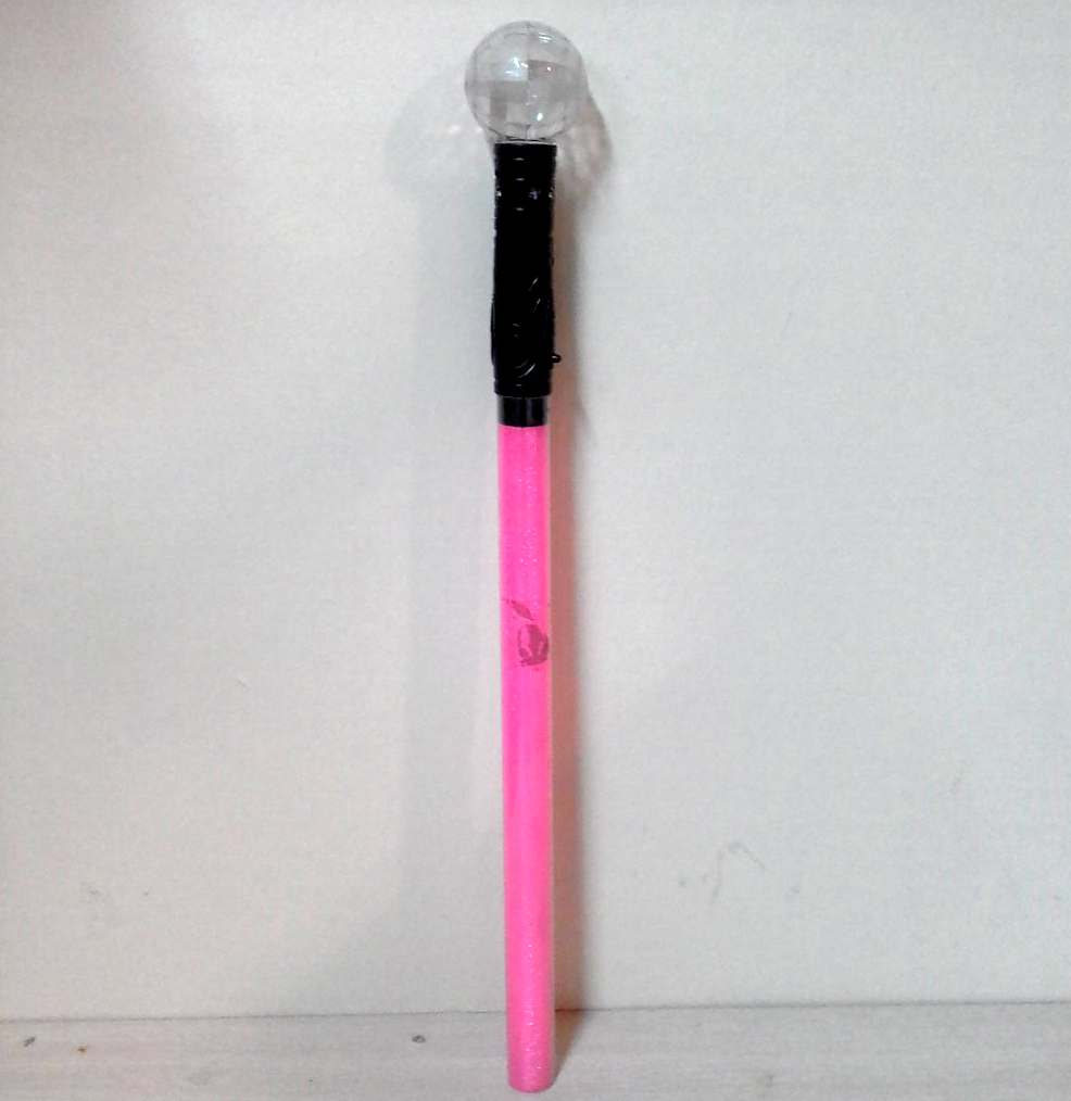 Светящаяся палочка для праздничной вечеринки, розовая, 57 см