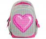 Пиксельный рюкзак "В школу с любовью", розовый