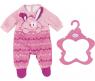 Одежда для кукол "Беби Бон" - Комбинезончик с зайчиком, розовый
