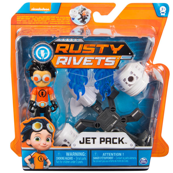 Строительный набор Rusty Rivets с фигуркой героя, малый