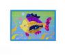 Аппликация "Картина из фольги" - Рыбка и осьминог