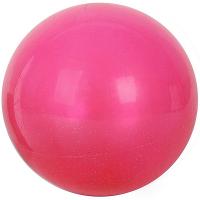 Перламутровый резиновый мяч с блестками, малиновый, 23 см