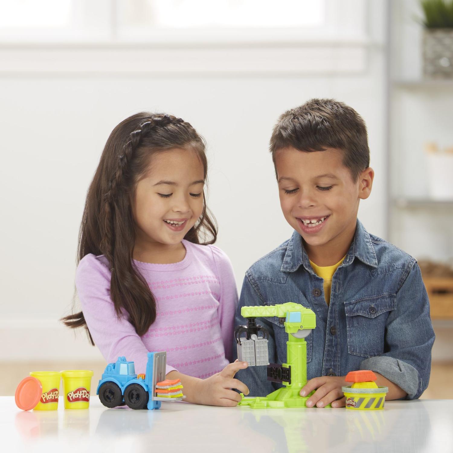 Игровой набор Play-Doh Wheels - Кран-погрузчик
