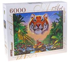 Пазл Art Collection - Величественный тигр, 6000 элементов