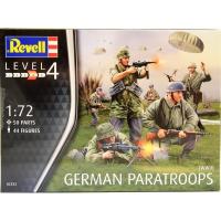 Сборная модель "Вторая мировая война" - Немецкие парашютисты, 1:72