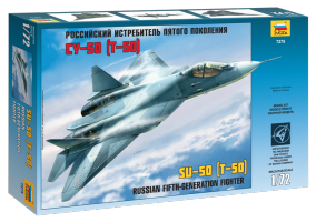 Модель для сборки "Российский истребитель Су-50", 1:72