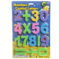 Набор пластиковых цифр Numbers & Capital Letters, 17 шт.