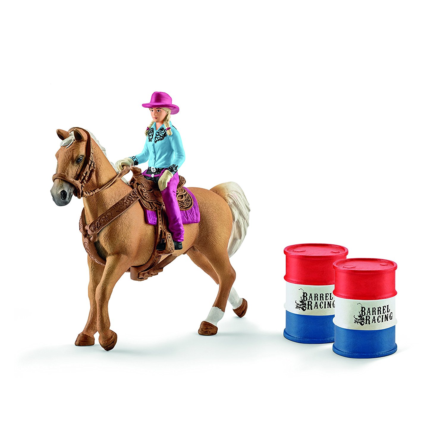 Игровой набор Farm Life - Женщина-ковбой с лошадью и аксессуарами