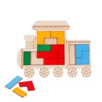 Мозаика-головоломка "Веселые игрушки" - Веселый паровоз