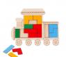 Мозаика-головоломка "Веселые игрушки" - Веселый паровоз