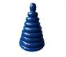 Игрушка "Пирамидка", синяя, 13 см