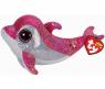 Мягкая игрушка Beanie Boo's - Дельфин Sparkles, розовый, 20 см