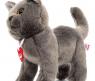 Мягкая игрушка "Кот Помпео", серый, 29 см