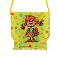 Детская сумка "Девочка 05", желтая