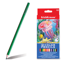 Цветные карандаши, 12 цветов