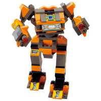 Конструктор "Робот-трансформер" - Оранжевый рыцарь, 134 деталей