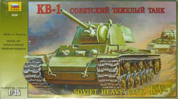 Модель для сборки "Тяжелый советский танк КВ-1", 1:35