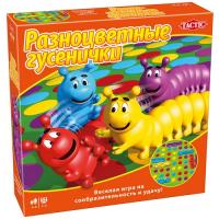 Настольная игра "Разноцветные гусенички"