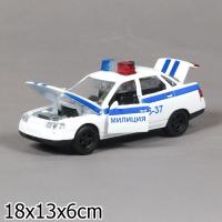 Инерционная машина "Милиция/полиция" LADA 2110 (свет, звук)