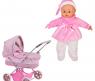 Игровой набор Bambolina Boutique - Классическая коляска с куклой