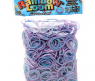 Набор резинок для плетения браслетов "Перламутр", фиолетово-синий, 600 шт.