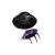 Робот-жук IR Bug на ик управлении, фиолетовый