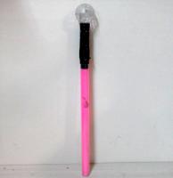 (УЦЕНКА) Светящаяся палочка для праздничной вечеринки, розовая, 57 см