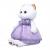 Мягкая игрушка "Кошечка Ли Ли в лавандовом платье", 24 см