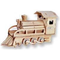 Сборная деревянная модель "Паровоз"