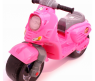 Детский мотоцикл-каталка, розовый