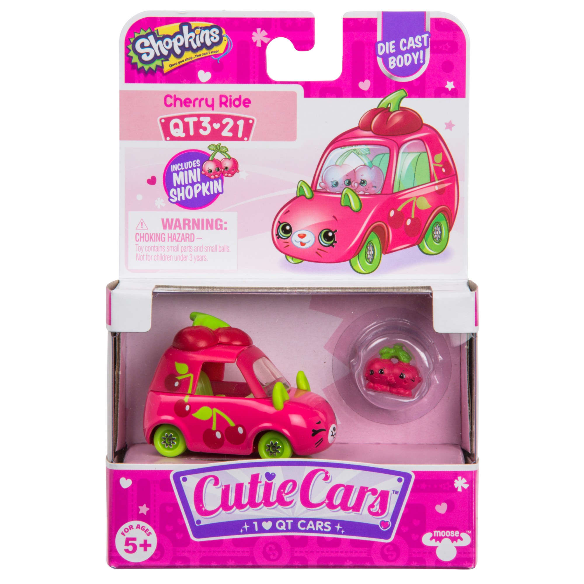Машинка Cutie Cars - Cherry Ride, 3 сезон