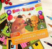 Магнитная игра "Маша и Медведь" - Запутанная история