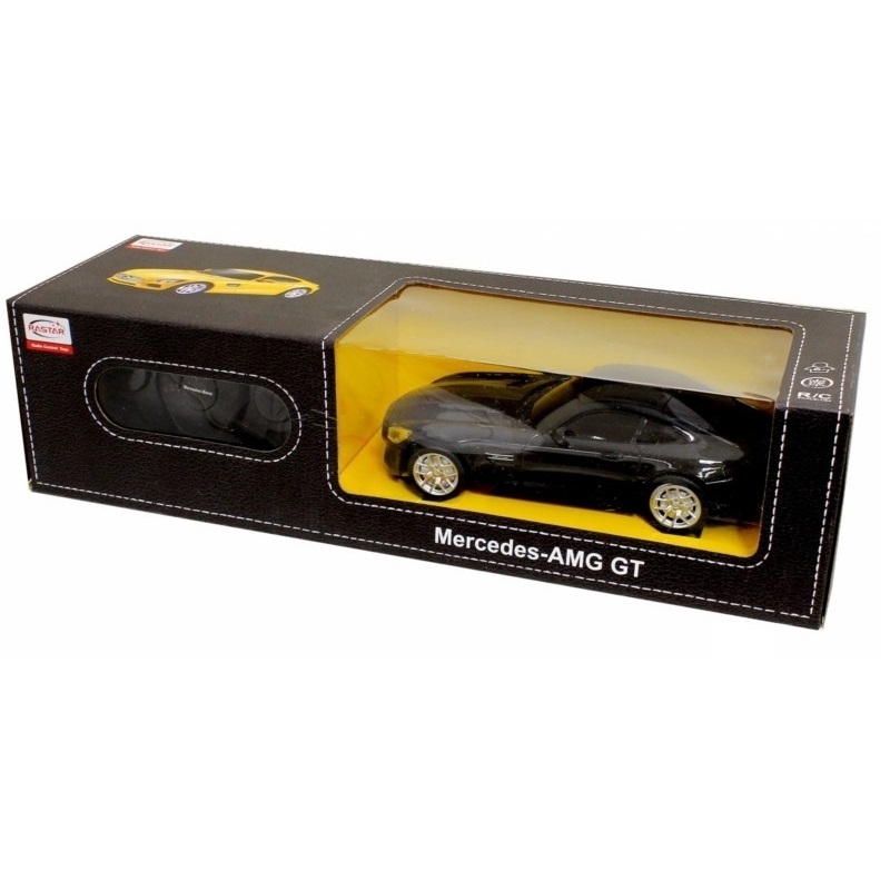 Машина р/у Mercedes AMG GT3 (на бат.), черная, 1:24