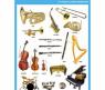 Плакат "Музыкальные инструменты эстрадно-симфонического оркестра"