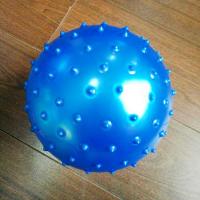 Массажный мяч, синий, 13 см